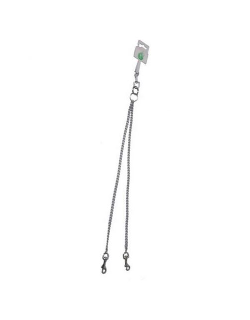 De Boon Fietsmand Ketting - Hondenfiets-accessoires - 50x5x3 cm Chroom