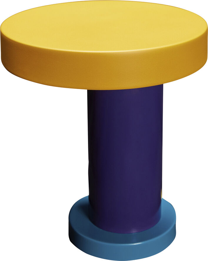 Hübsch Magic Table Lamp Purple/petrol/orange/yellow