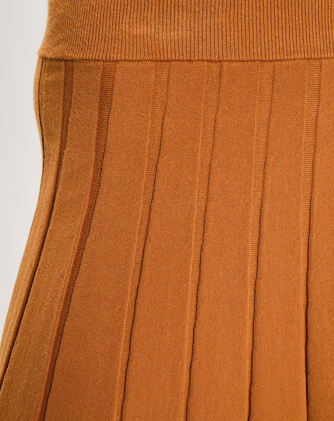 Jodhpur Jupe en maille Rolls camel