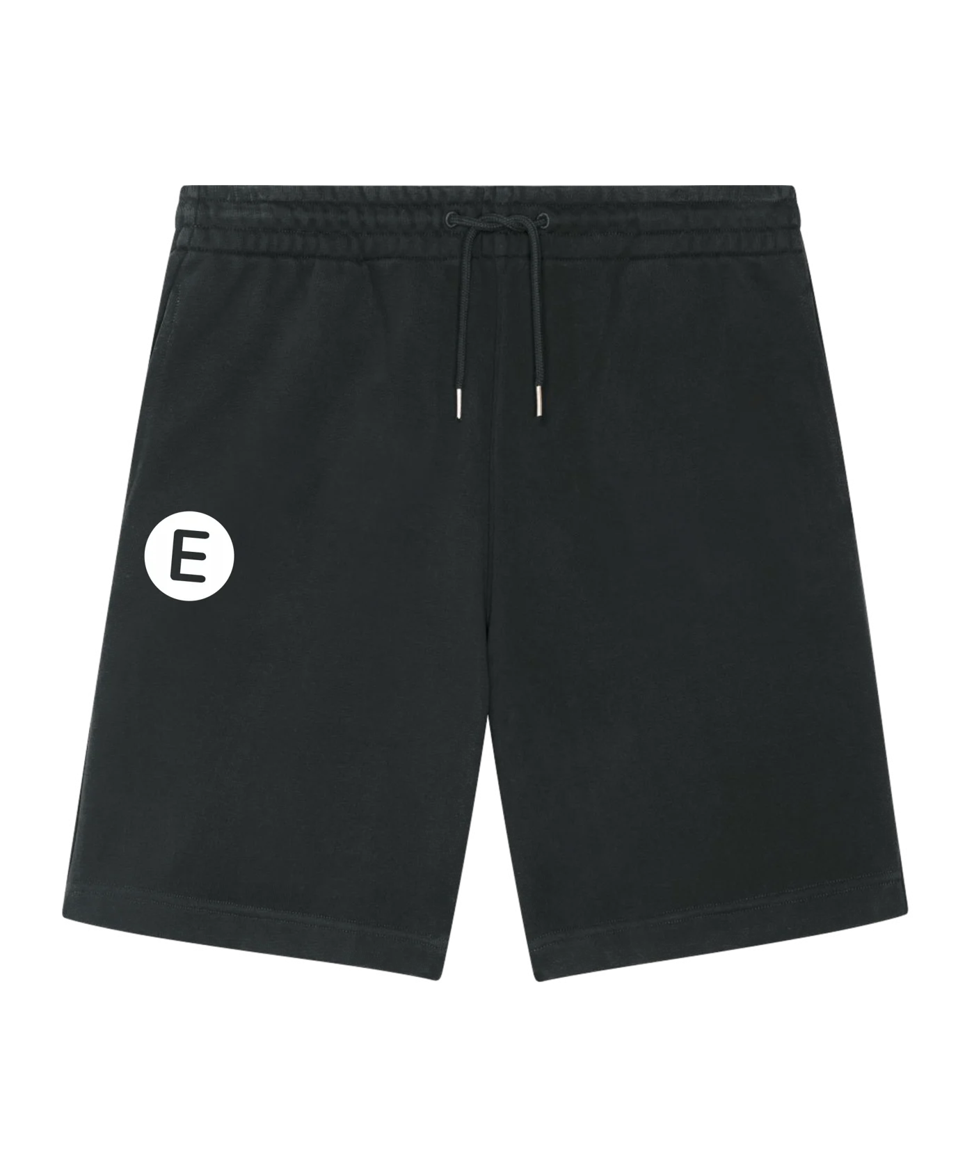 E wie einfach E-Logo Sweatshort Schwarz