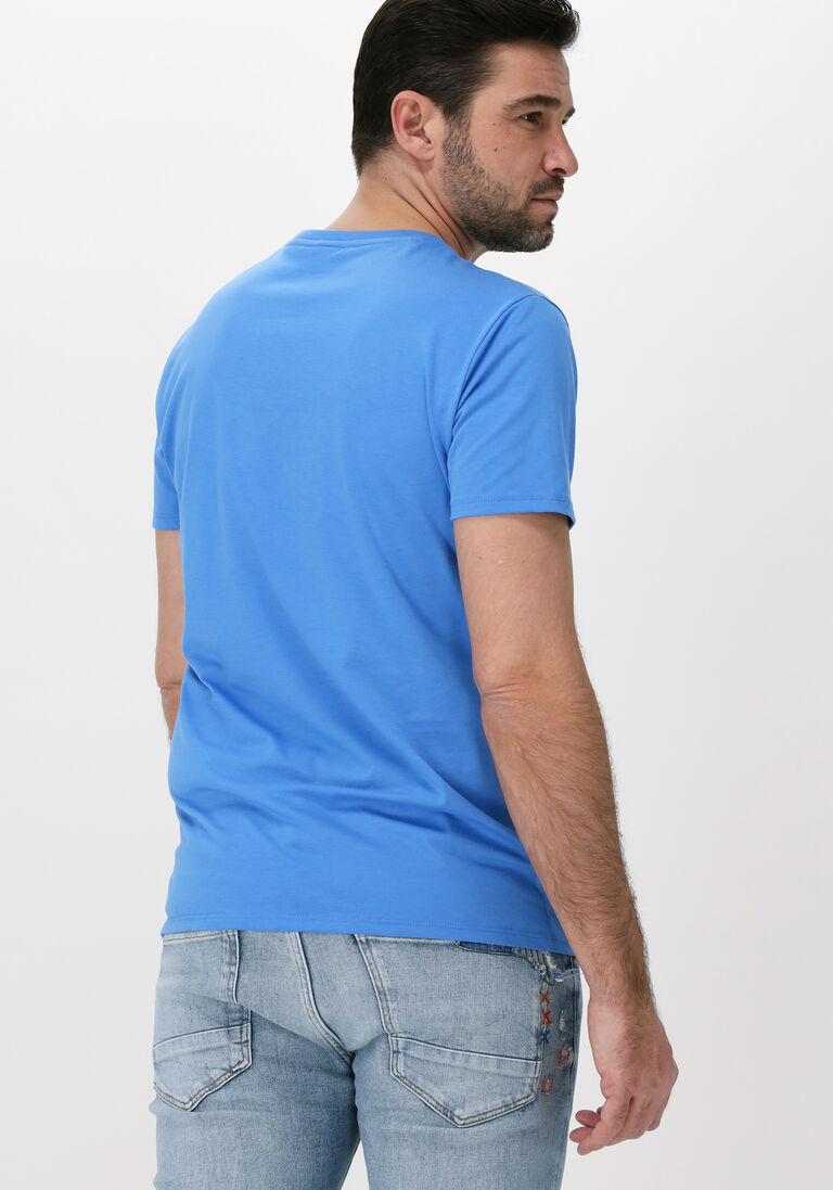 LACOSTE lichtblauwe lacoste t-shirt 1ht1 men's tee-shirt 1121