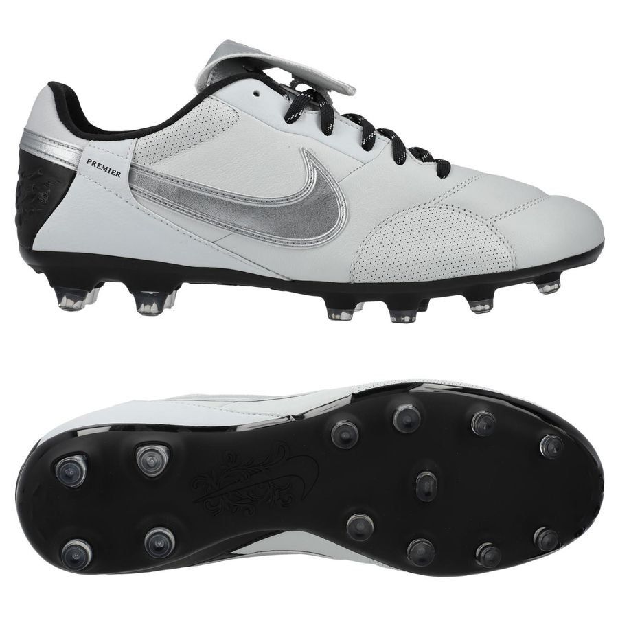 Nike Premier III FG - Gris/Argenté/Noir