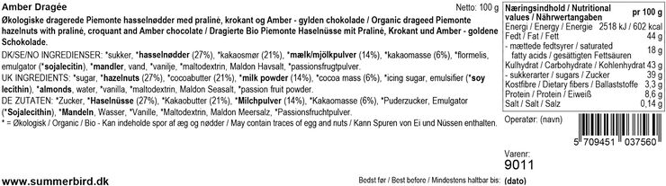 Summerbird Amber Dragée Hvid