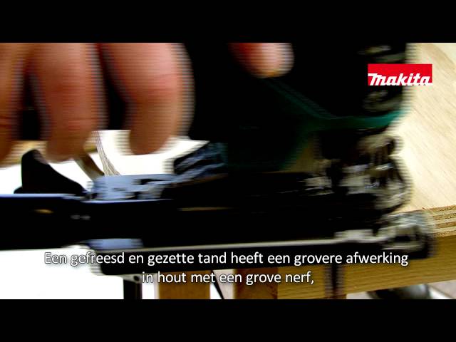 Makita B-06292 3 delig Decoupeerzaagblad set - Hout / Metaal