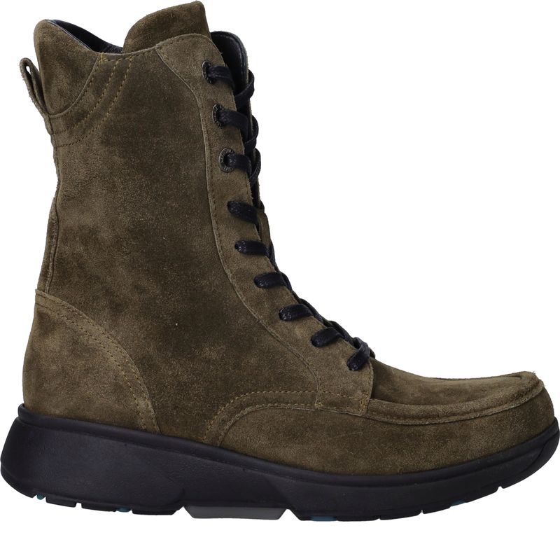 Xsensible Emilia Stretchwalker Veterboots Groen Dames