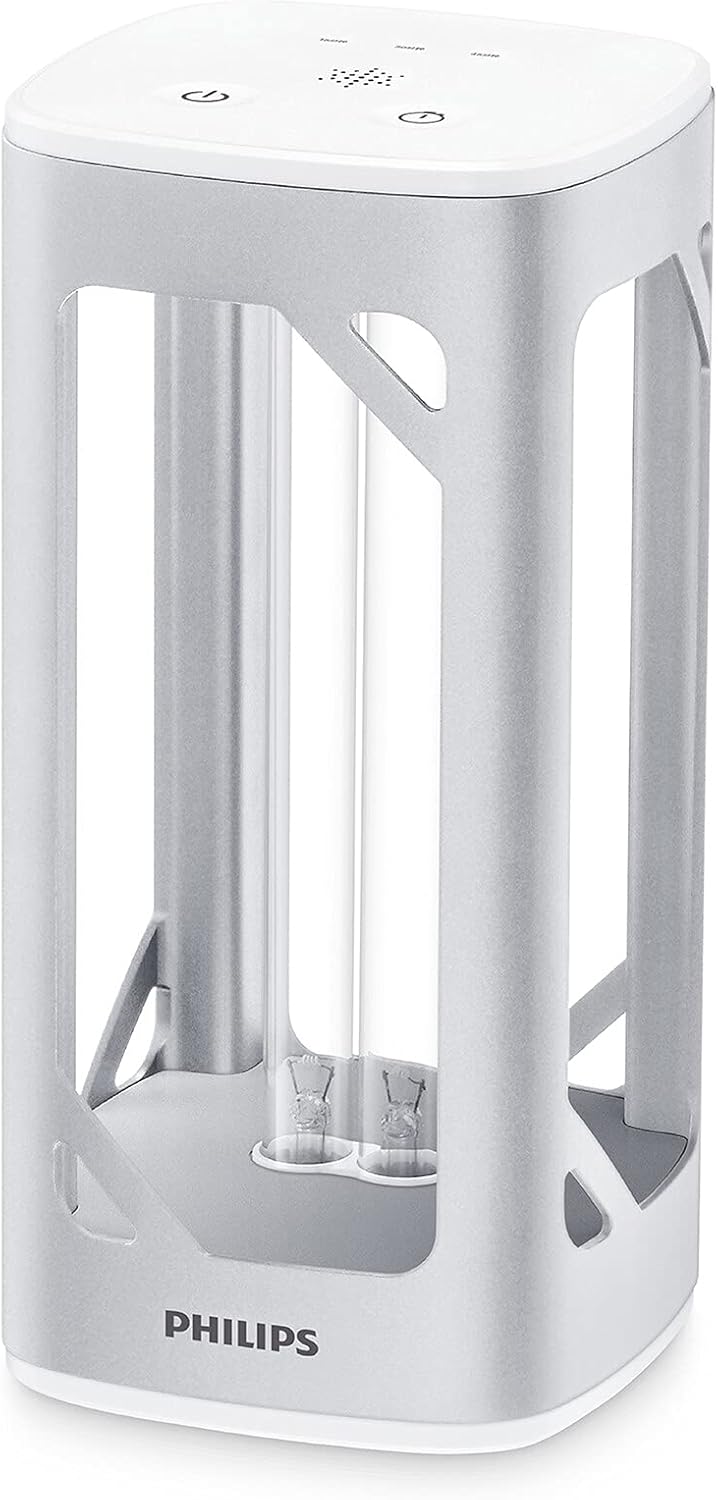 Philips UV-C Desinfektionstischleuchte, 24W, Silber