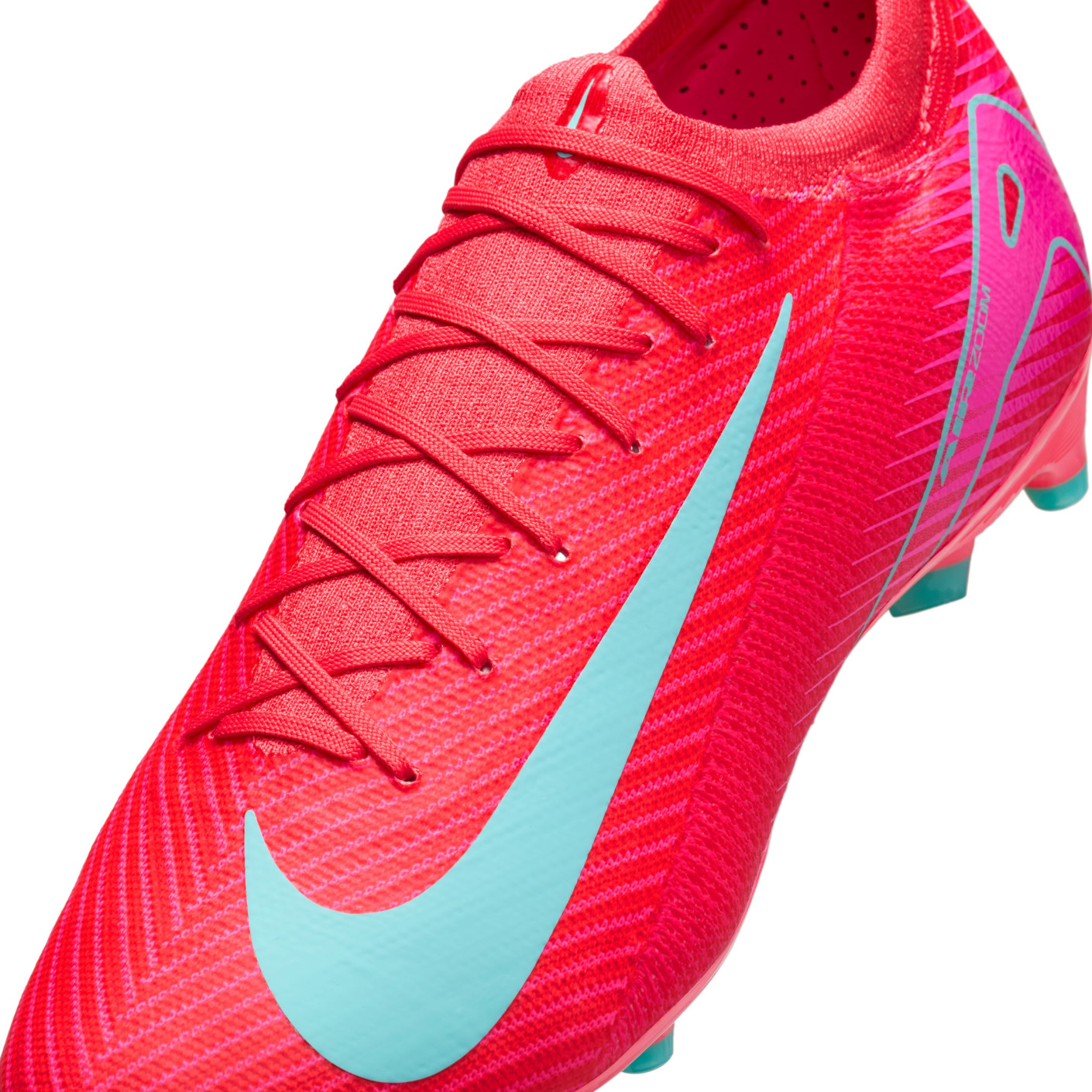 Nike Zoom Mercurial Vapor 16 Pro Kunstgras Voetbalschoenen (AG) Rood Turquoise Roze