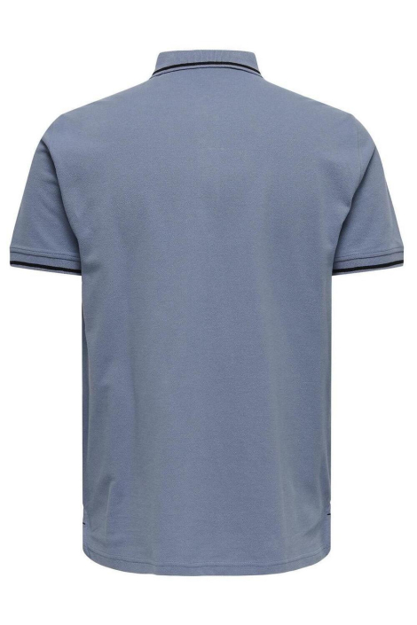 Only & Sons blauwe heren polo