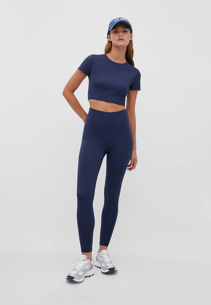 Calças legging esportivas modeladoras