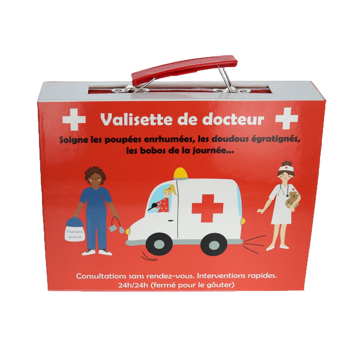 Valisette de docteur en bois Mercredi et Patati