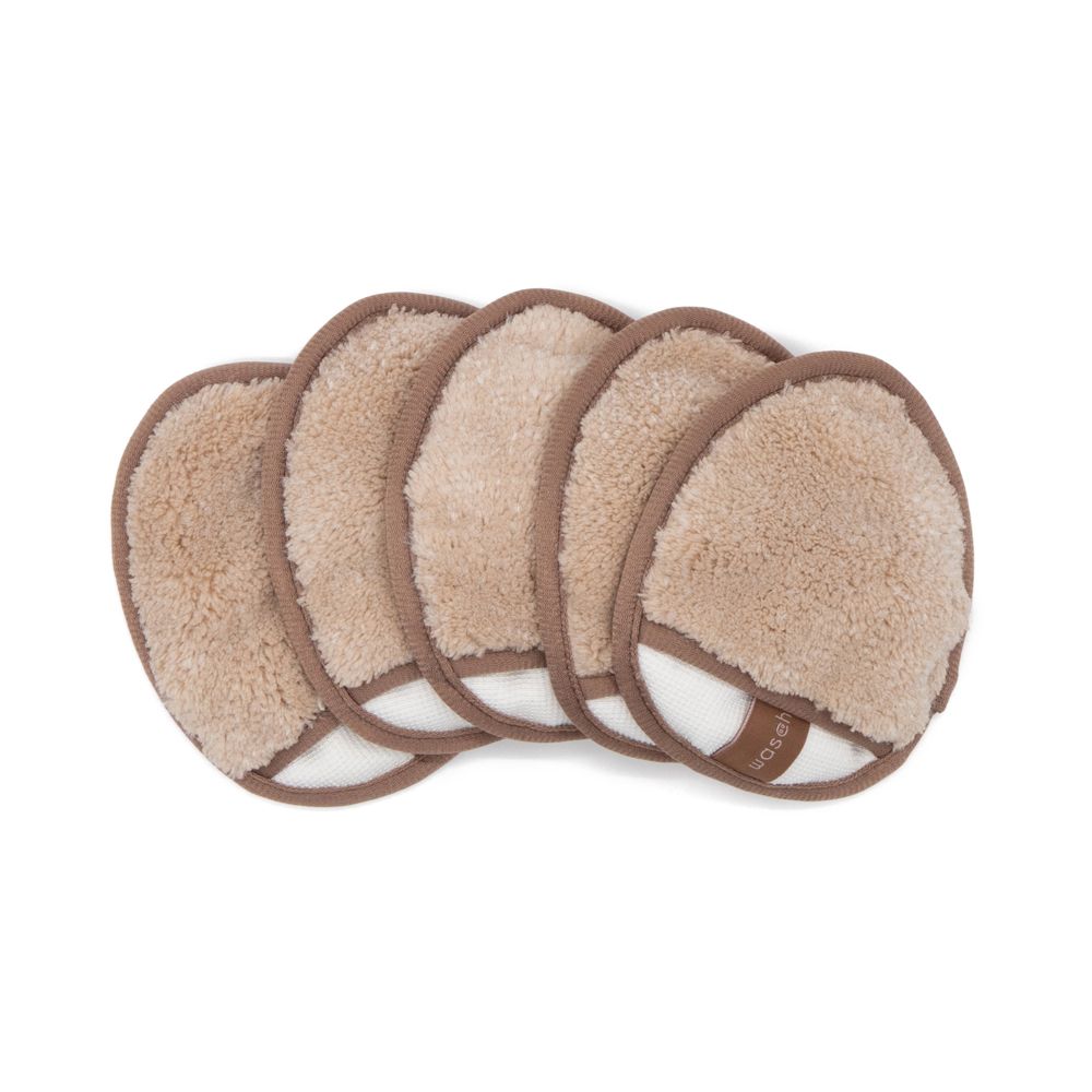 waschies Mini Glove Pads - Hypoallergene Abschminkpads mit Fingertasche