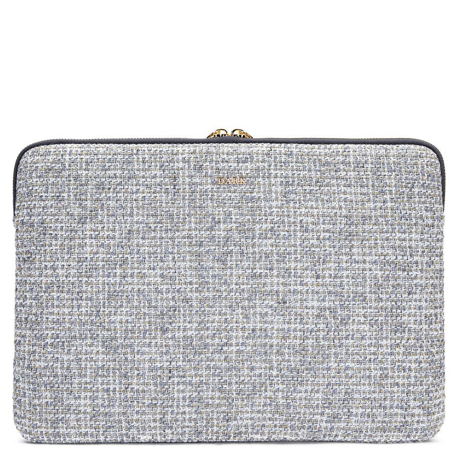 DARK Tweed Mac Cover Steel Blue