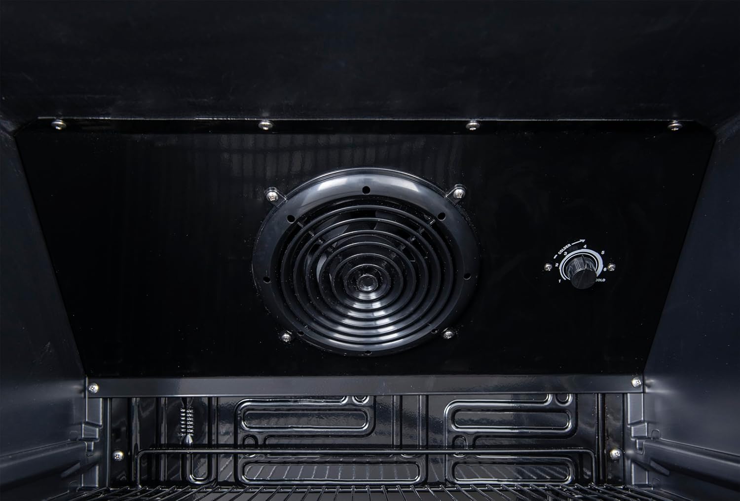 METRO Professional Glastürkühlschrank GSC2350B, Glas/Kunststoff, 324 L, Umluftkühlung, 180 W, mit Schloss, schwarz