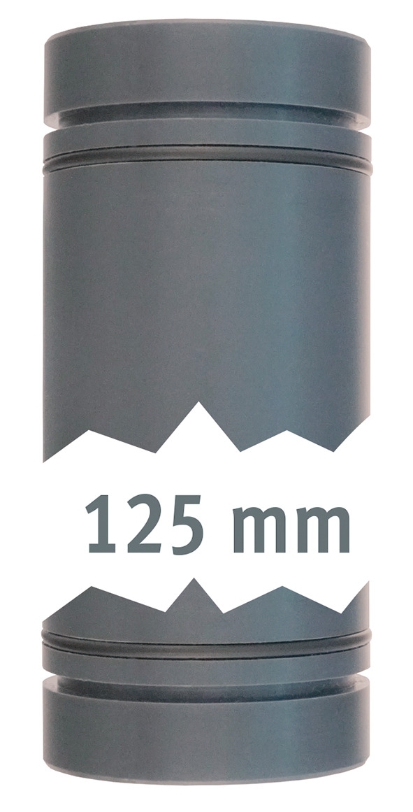 Rohr 40mm, mit O-Ringen