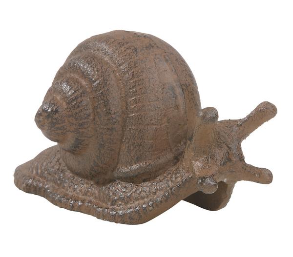 Dehner Gusseiserne Schnecke, 15 x 6,5 x 7 cm