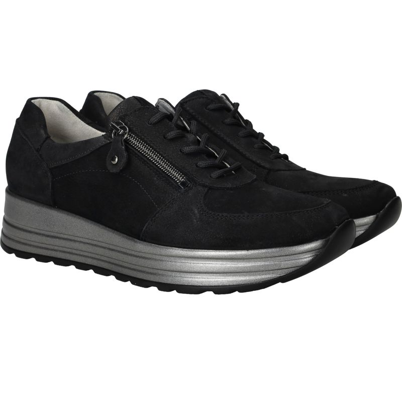 Waldlaufer Lana Sneakers Zwart Dames