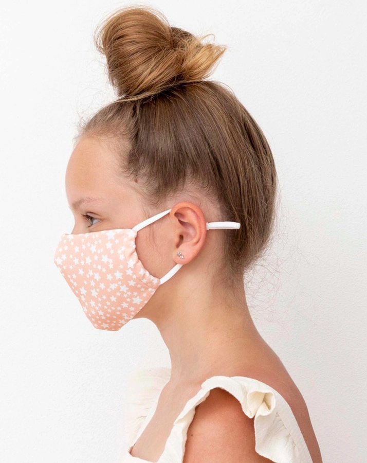 Mund-Nasen-Maske STAR MASK PINK in rosa
