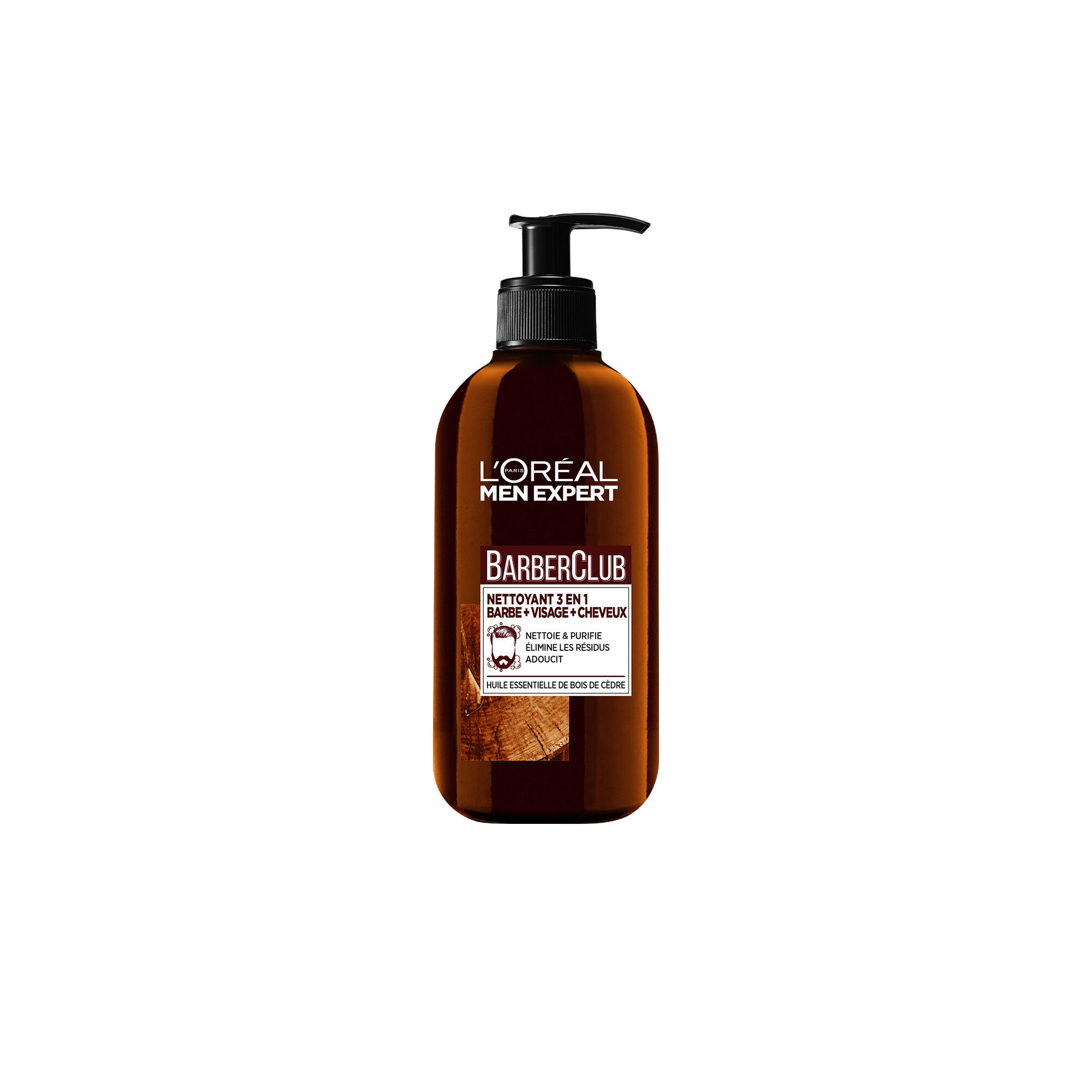 Nettoyant 3 en 1 Barbe   Visage   Cheveux BarberClub