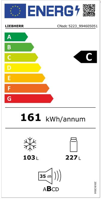 Kühl-Gefrier-Kombi Liebherr