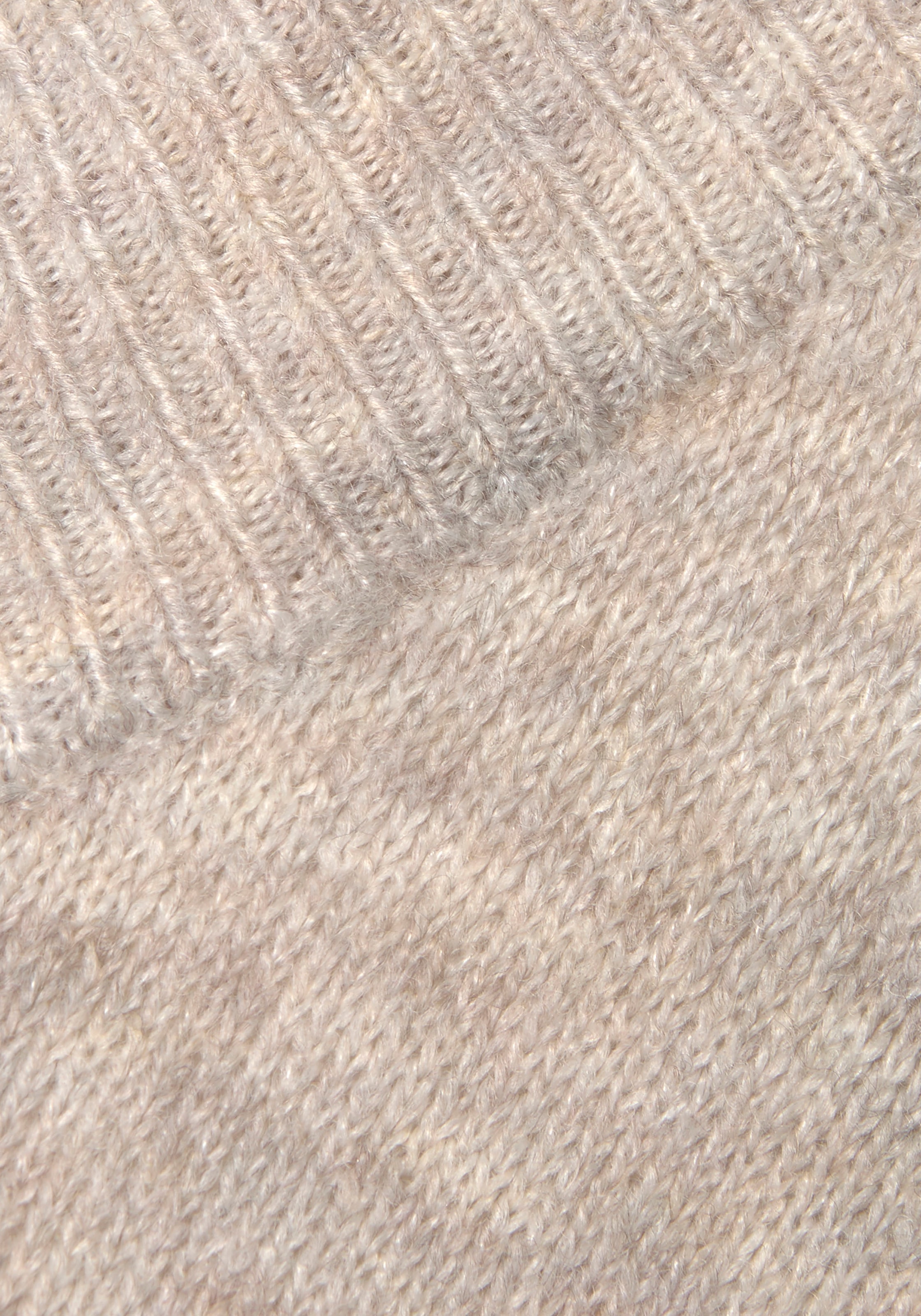 LASCANA Strickpullover , mit U-Boot-Ausschnitt und Knoten-Detail, casual-chic