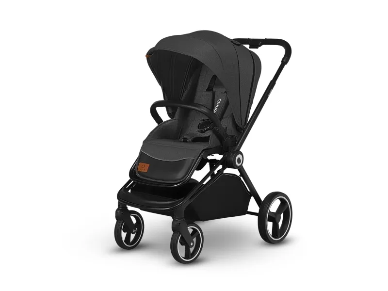 Lionelo 2In1 Strollers - Lo-Mika 2 In 1 Grey Graphite