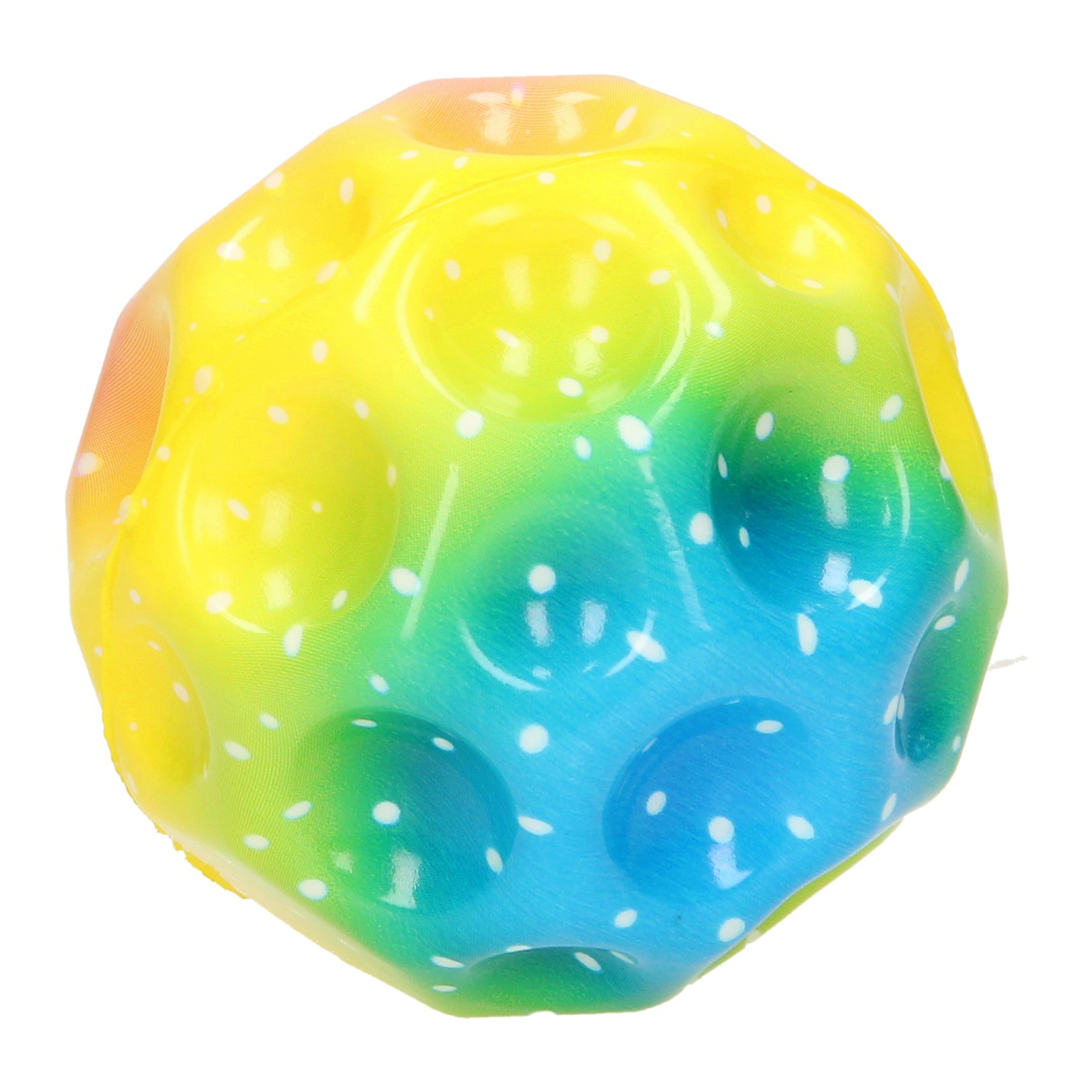 Stuiterbal Regenboog, 9cm