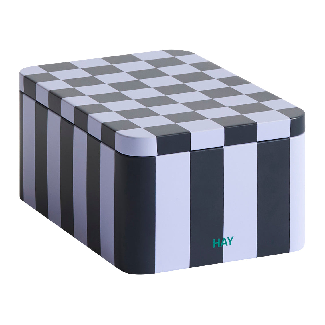 HAY Tin Voorraadblik Small - Lavender / Blue