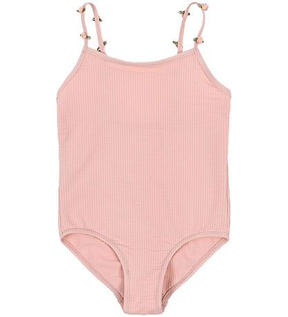 Konges Sløjd Badeanzug - Fleuri - Powder Pink