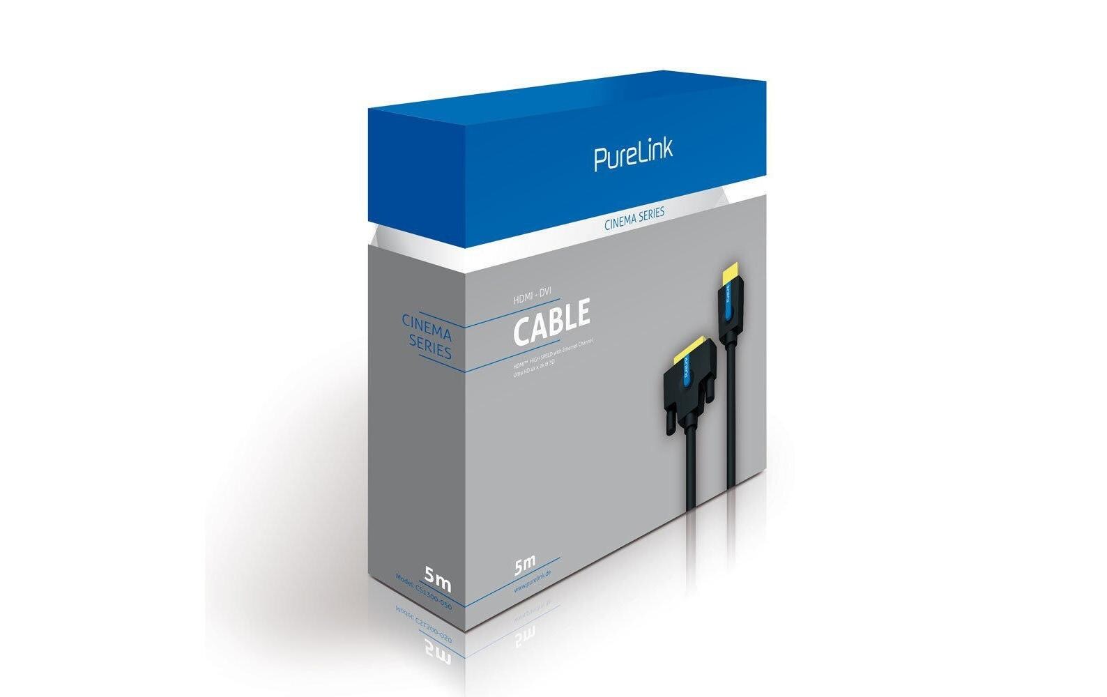 Kabel HDMI - DVI-D, 5 m2K High Speed HDMI / DVI Adapterkabel