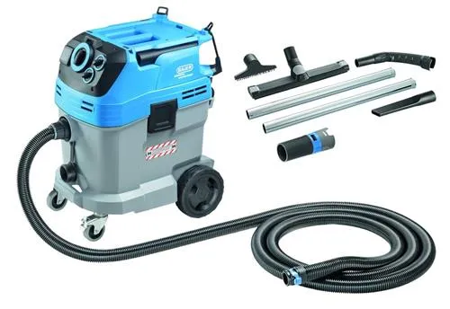 BAIER Robust tør og våd industri støvsuger med automatisk TACT filterrense system. Klasse H