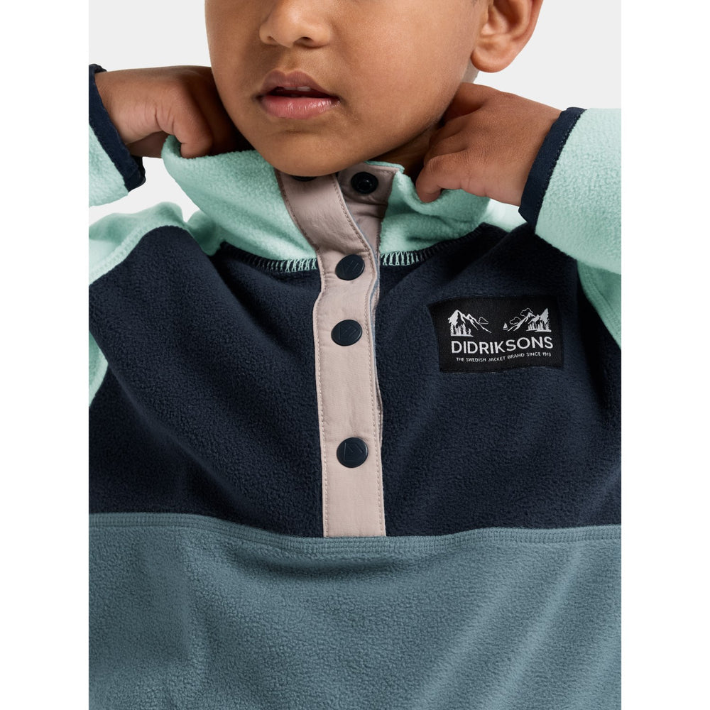 Køb Didriksons Factory Blue Monte Kids Half Bu 5