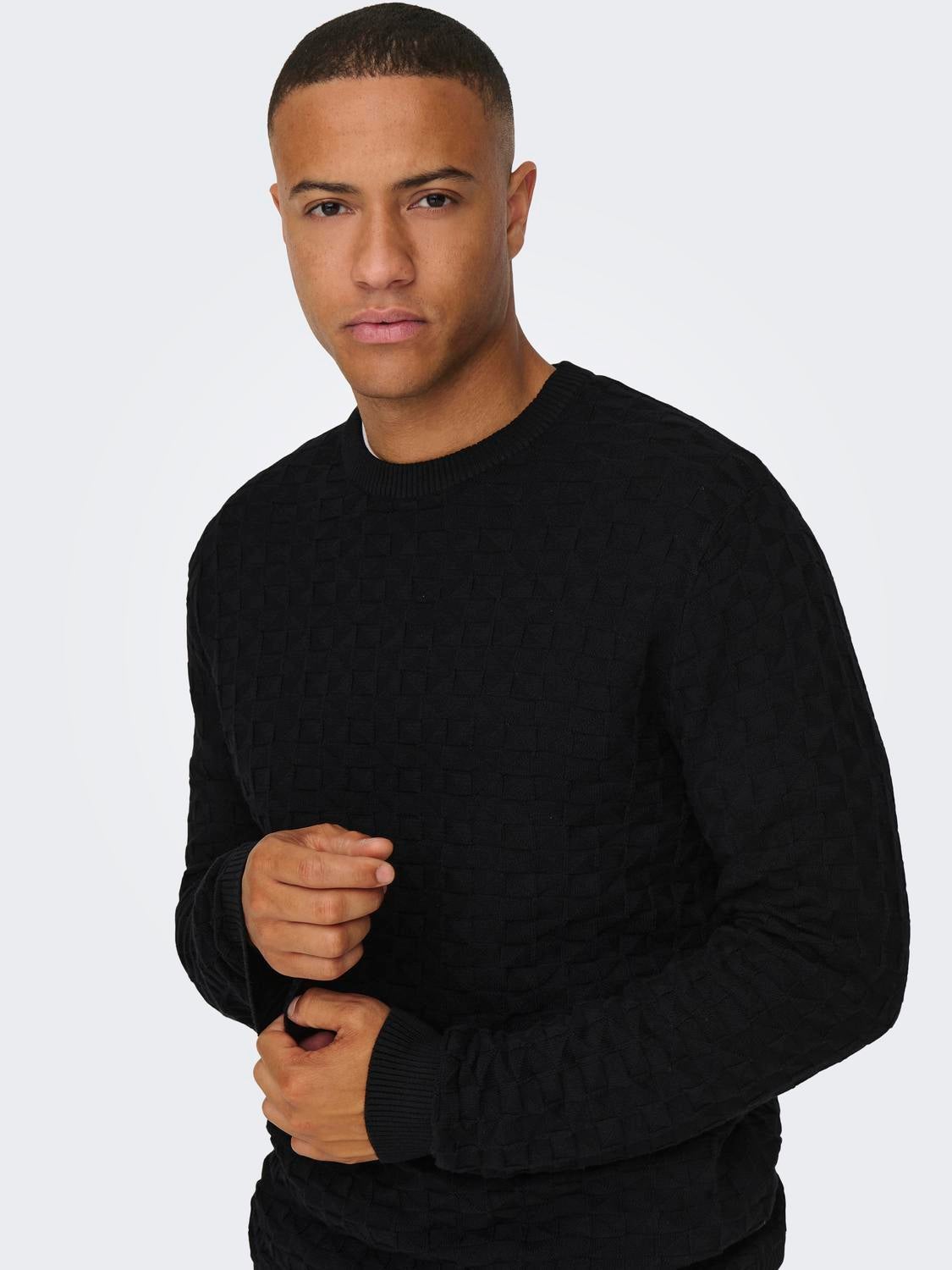 ONSKALLE Pullover Black