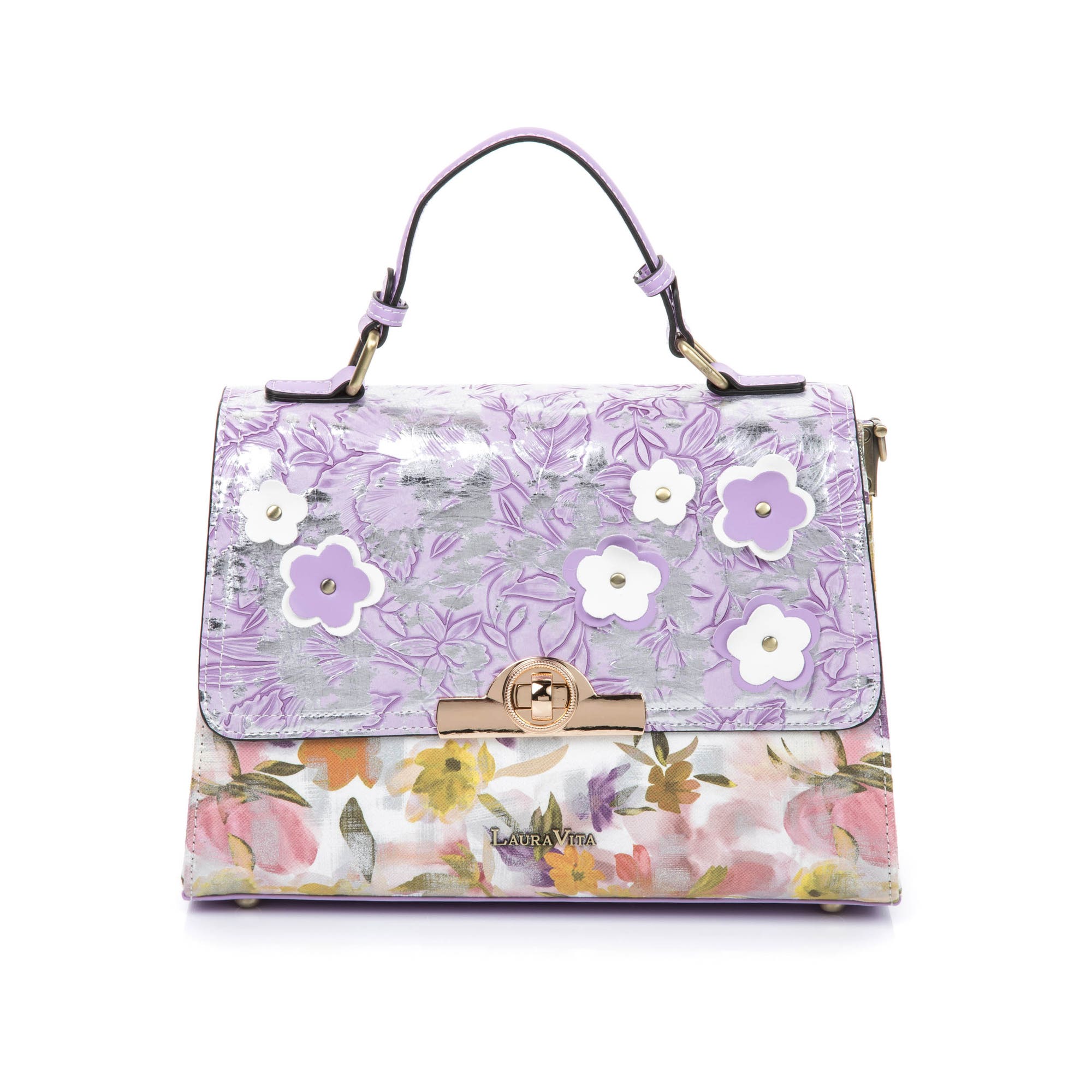 Sac bandoulière violet