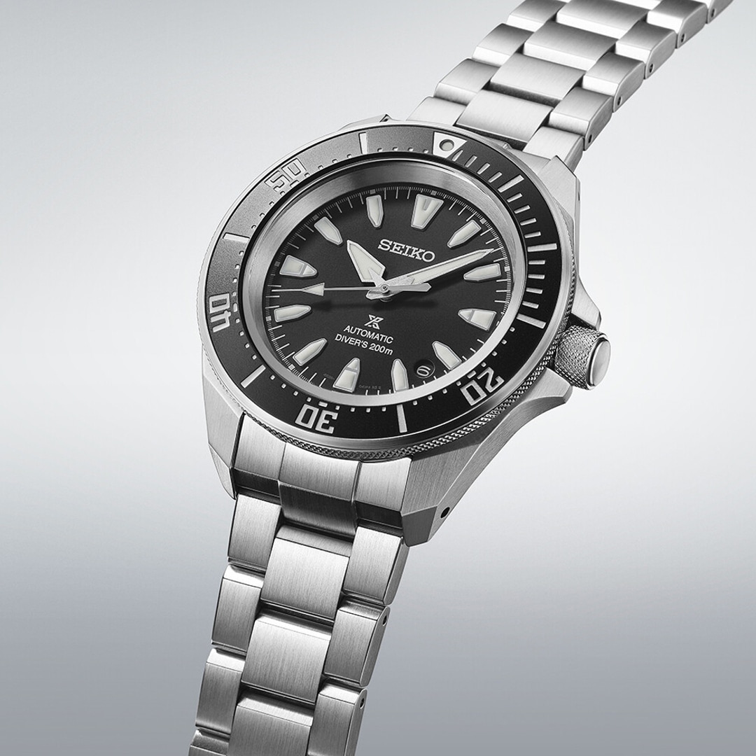 Seiko Prospex Automatik Diver´s Slim Samurai Schwarz