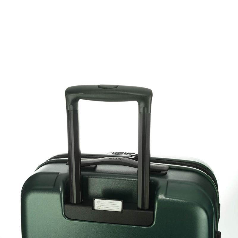 Valise cabine rigide Pure Mate Extensible 55 cm Vert foncé