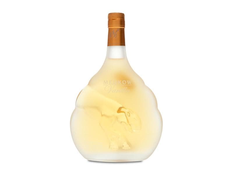 Meukow Cognac Vanilla Cognac Liqueur 0.7 l Harmonischer Cognac-Likör aus Frankreich