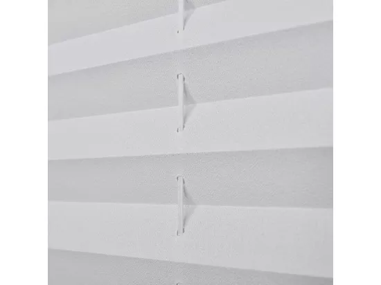 Store plissé 110x125 cm Blanc