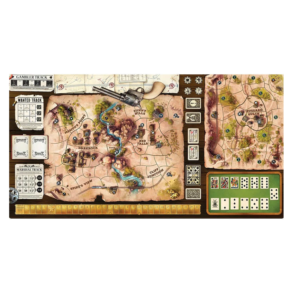Western Legends Playmat