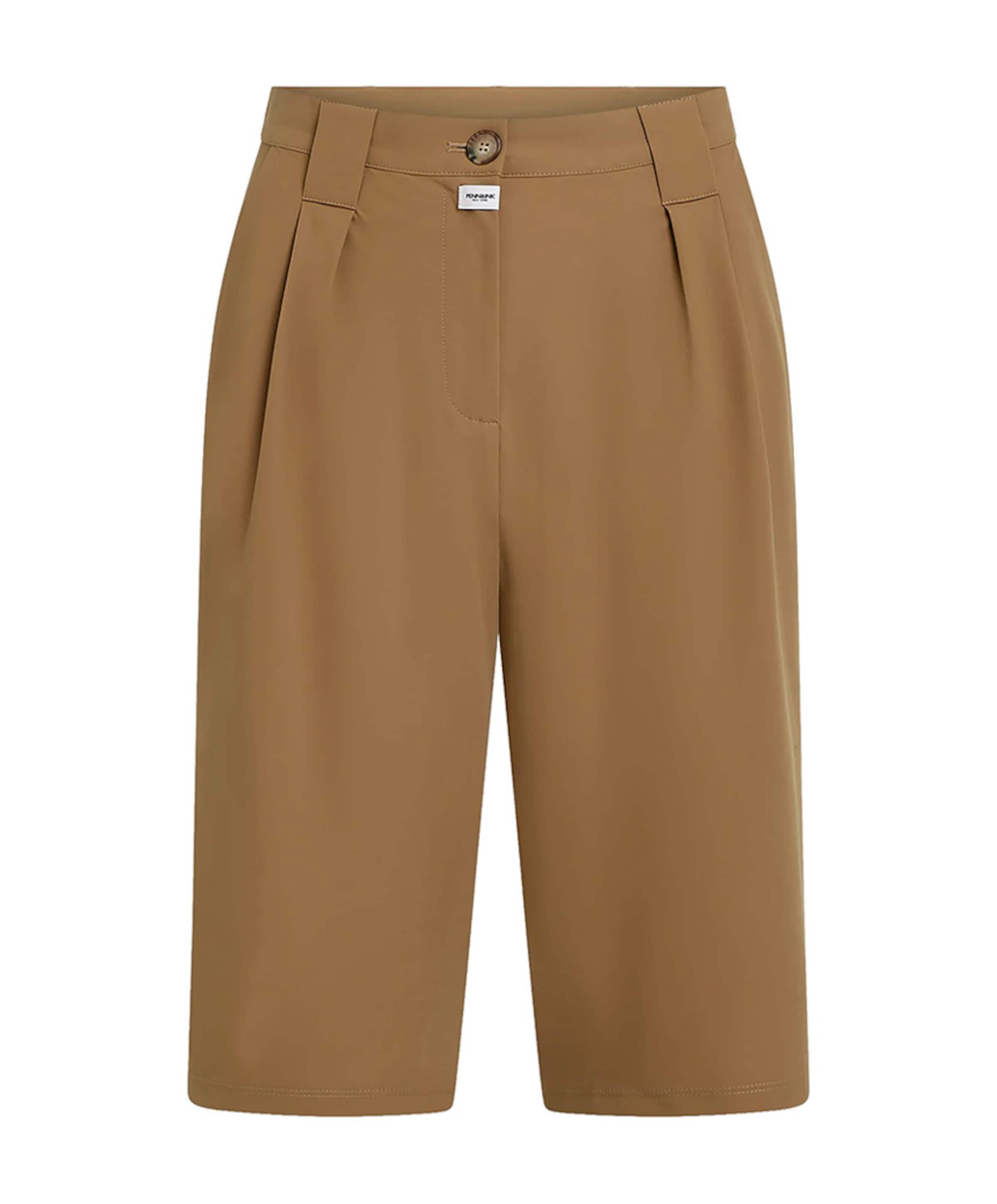 Penn & Ink N.Y. Dames bermuda beige