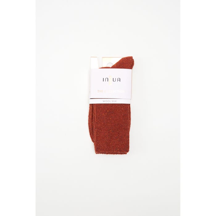 inSua THE COLLECTION-Sokken spikkels wool silk - Insua The Collection