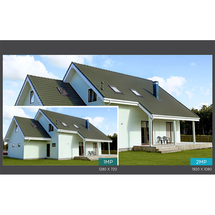 (2MP) WiFi Kamera HD 1080p / IR LED's Nachtsichtfunktion / Bewegungserkennung / Auto Tracking / AP / Audio / Micro SD / IP66 (iOS/Android)