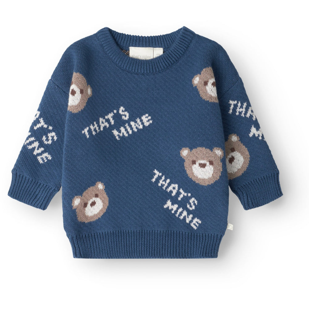 Køb That's Mine Key Blue Florian Sweater