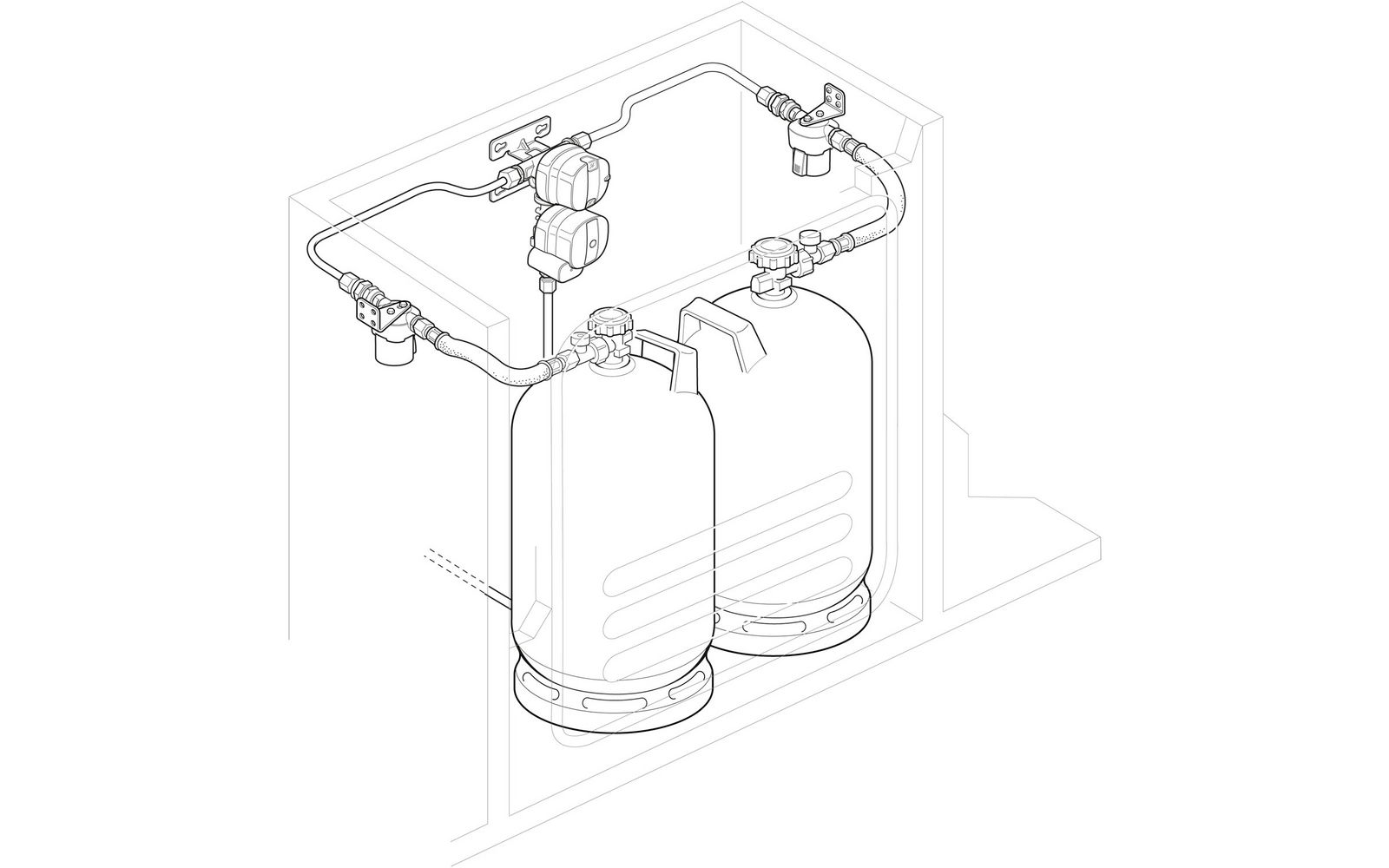 Truma Gasfilter 67 x 81 x 54 mm