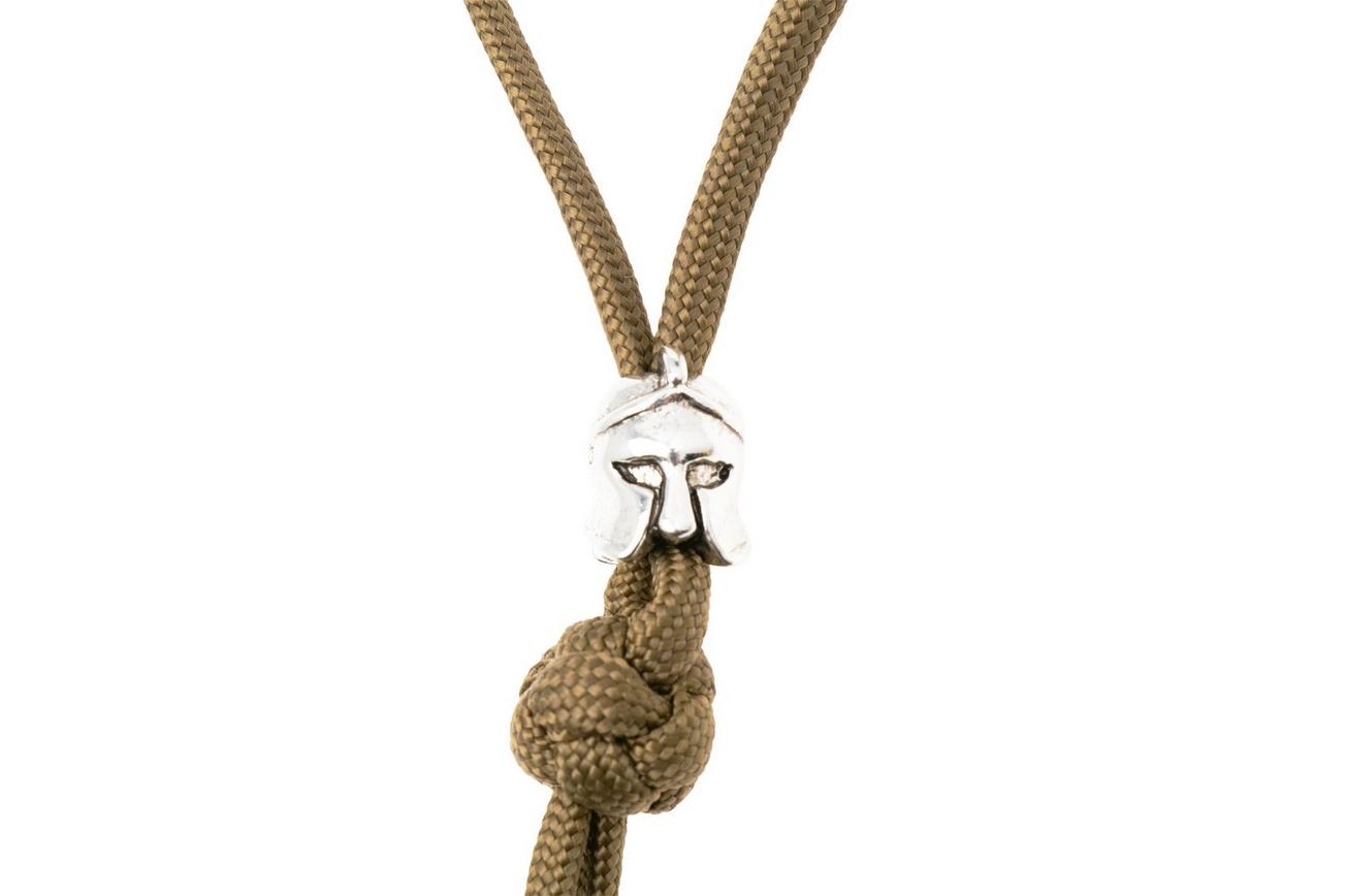 Spartan Blades Spartan Helmet Bead Coyote Paracord