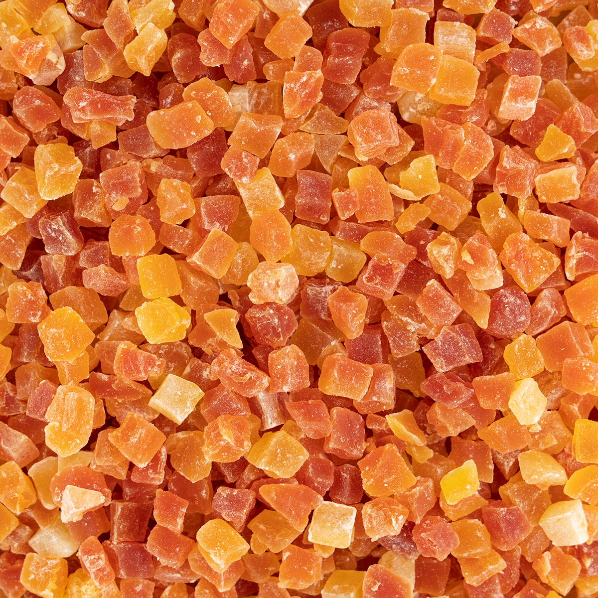 Papaya blokjes