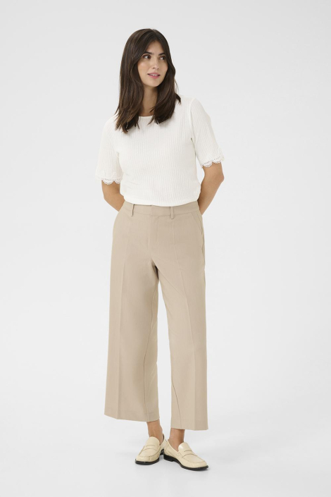 Culture beige dames broek
