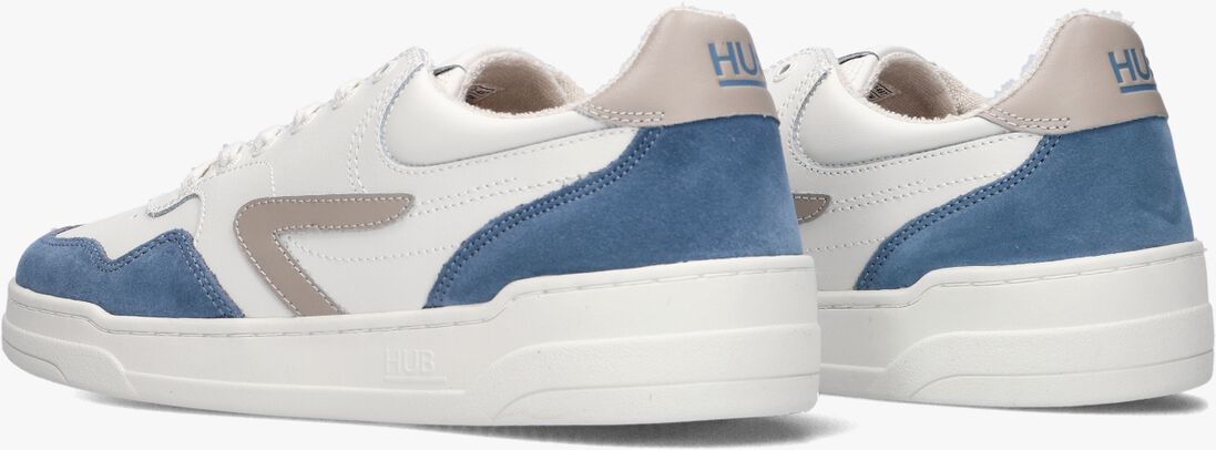 HUB witte hub lage sneakers court-z