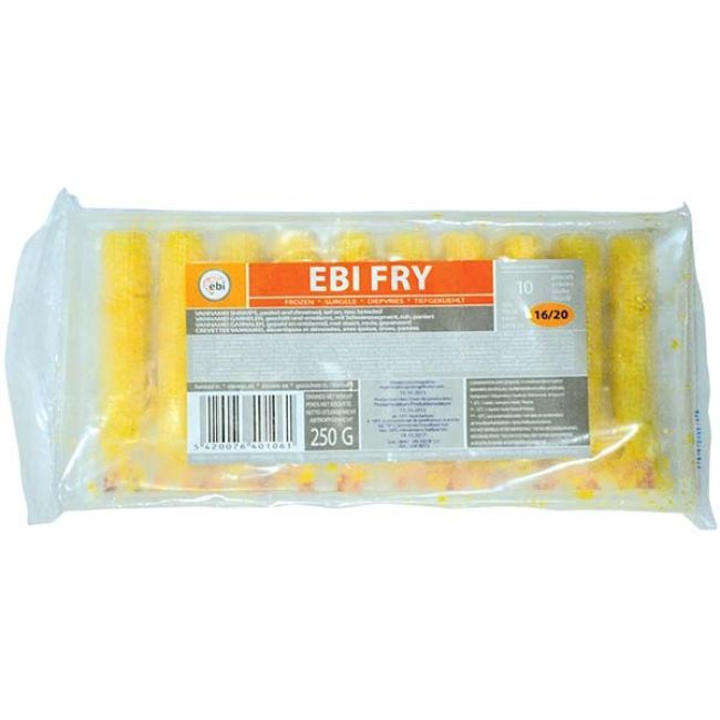 Ebi Bevroren Gebakken Garnalen 16/20 250g