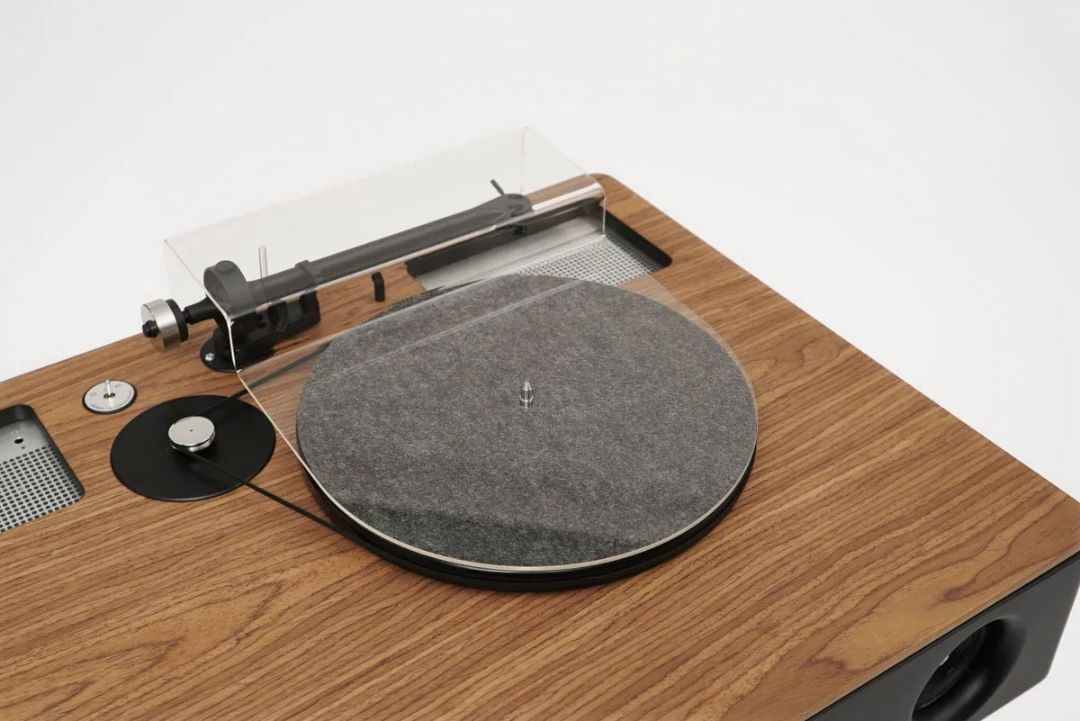 La Boîte Concept LX Platine Noyer Enceintes connectées