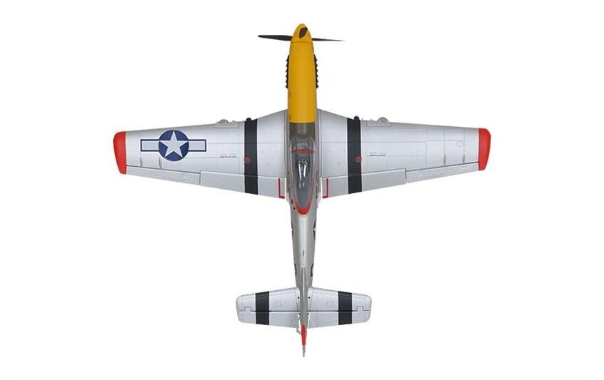 Warbird P-51 Mustang 1100 mm PNP<br>Scale Warbird mit 3S Brushless Antrieb